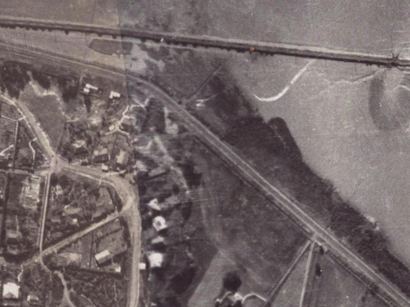 20B McCormacks Bay Road from the air, 1925-1929