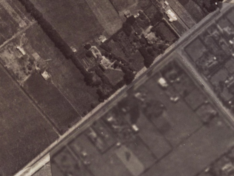 87B Halswell Road from the air, 1925-1929