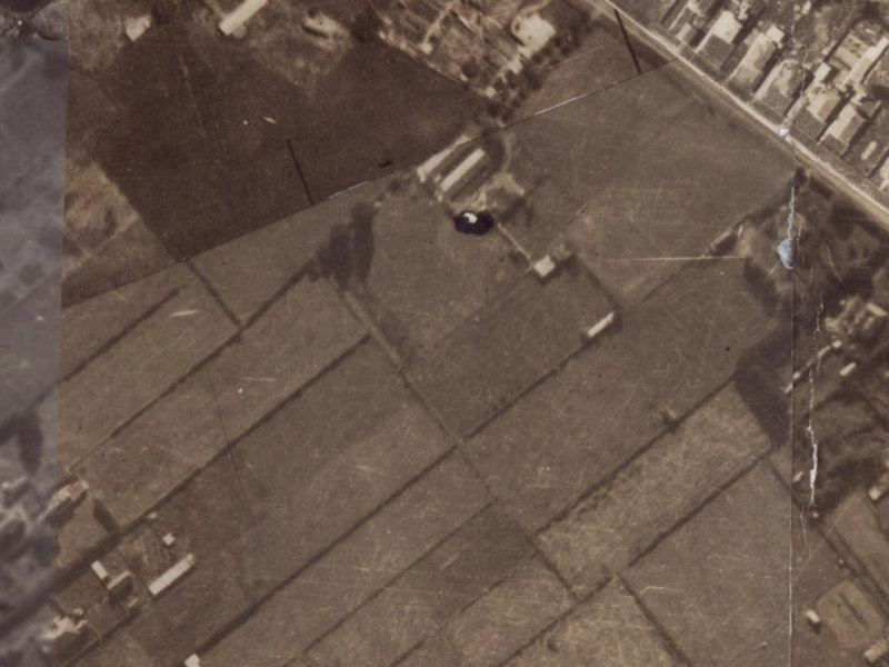 12 Upland Road from the air, 1925-1929