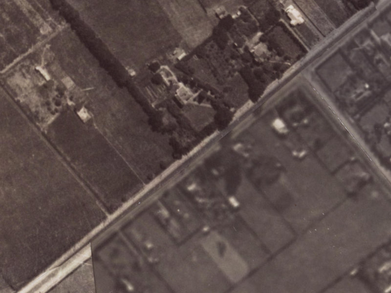 83-91 Halswell Road from the air, 1925-1929