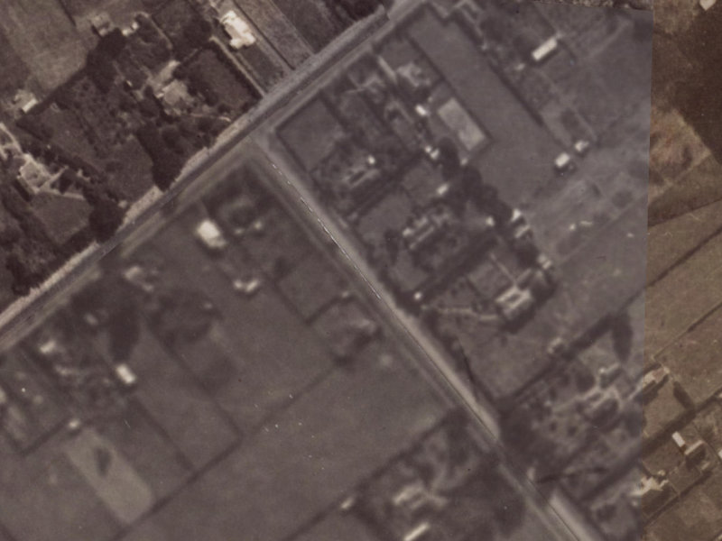 12 Tankerville Road from the air, 1925-1929