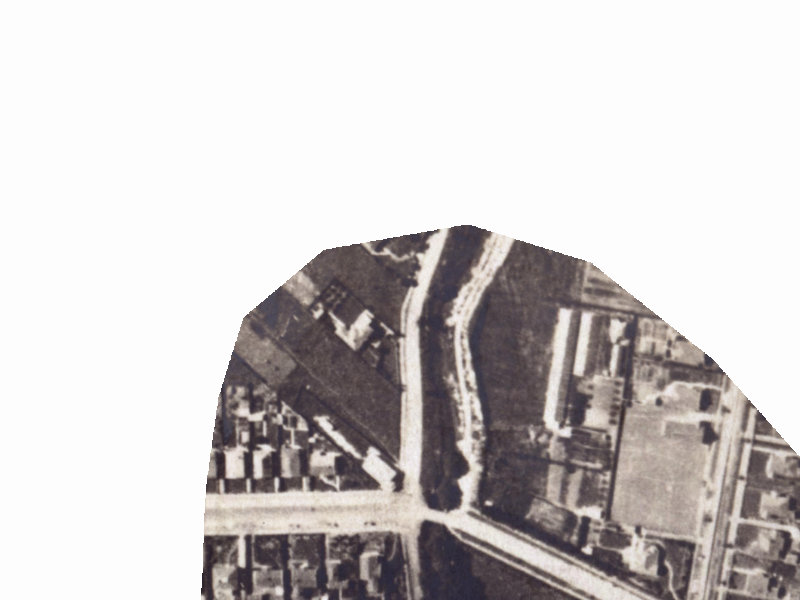 291 Eastern Terrace from the air, 1925-1929