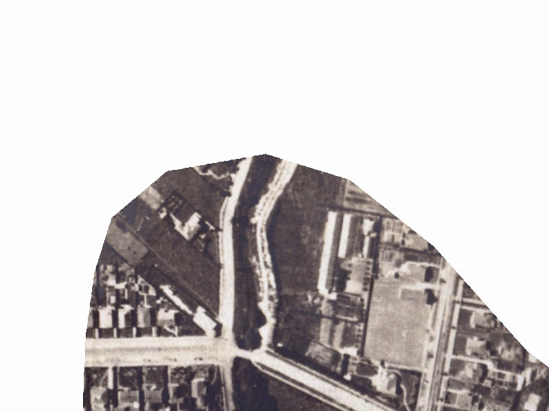 18 Riverlaw Terrace from the air, 1925-1929