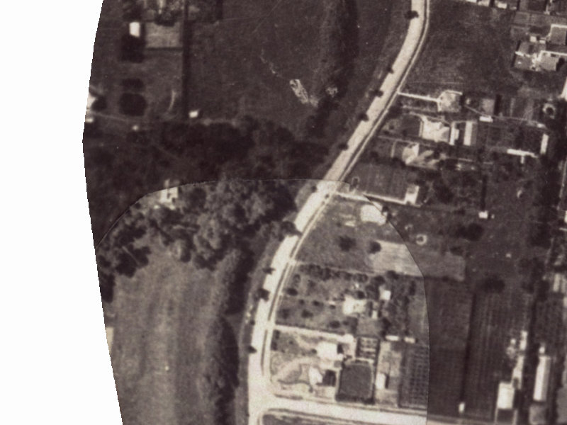 34 Aynsley Terrace from the air, 1925-1929