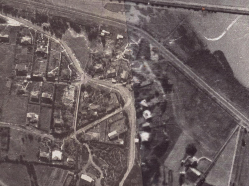 28 Mount Pleasant Road from the air, 1925-1929