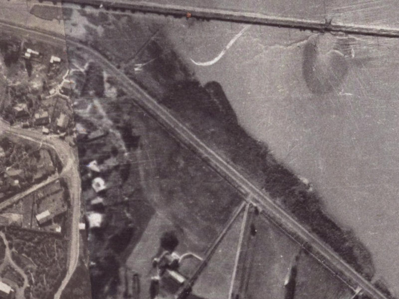 32 McCormacks Bay Road from the air, 1925-1929