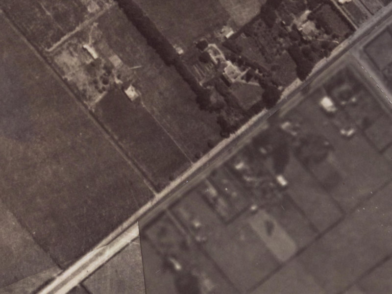 108 Halswell Road from the air, 1925-1929