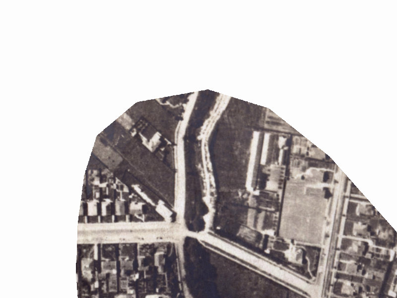 15 Riverlaw Terrace from the air, 1925-1929