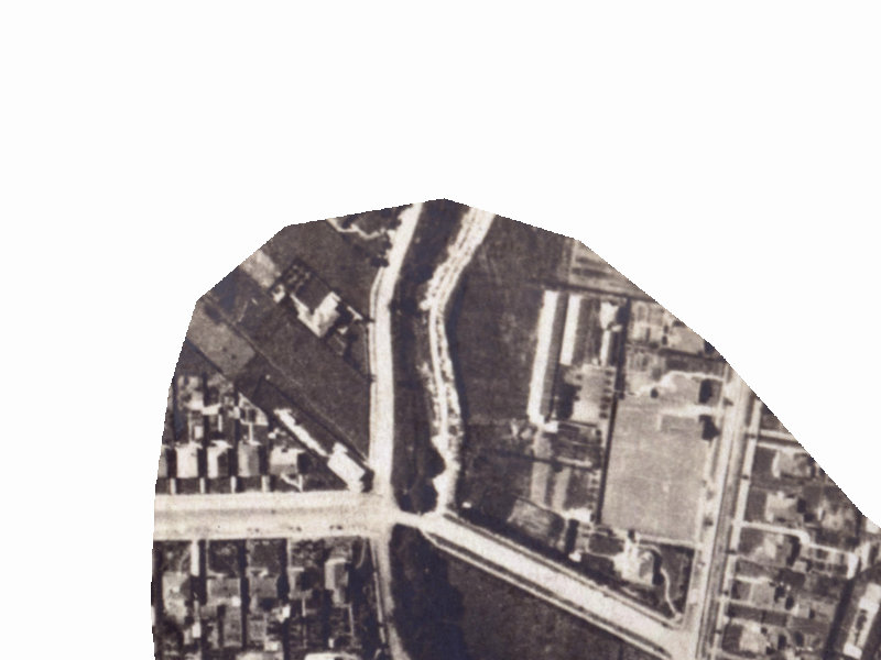 16 Riverlaw Terrace from the air, 1925-1929