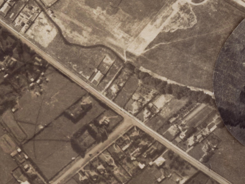 61 Hoon Hay Road from the air, 1925-1929