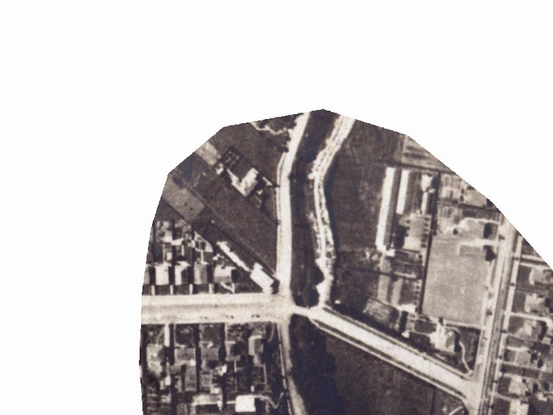 289 Eastern Terrace from the air, 1925-1929