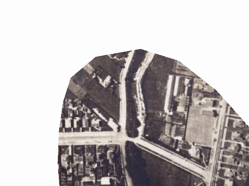 290 Eastern Terrace from the air, 1925-1929