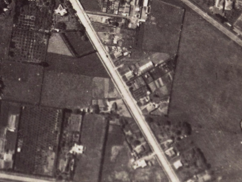 226 Opawa Road from the air, 1925-1929