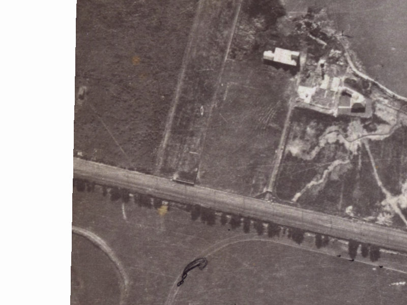 1025 Ferry Road from the air, 1925-1929