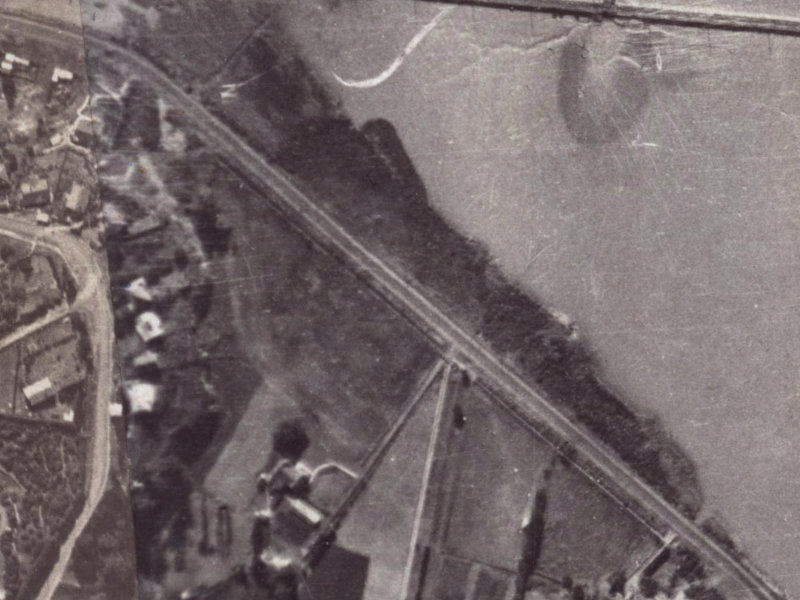 36 McCormacks Bay Road from the air, 1925-1929