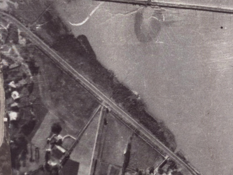 40 McCormacks Bay Road from the air, 1925-1929
