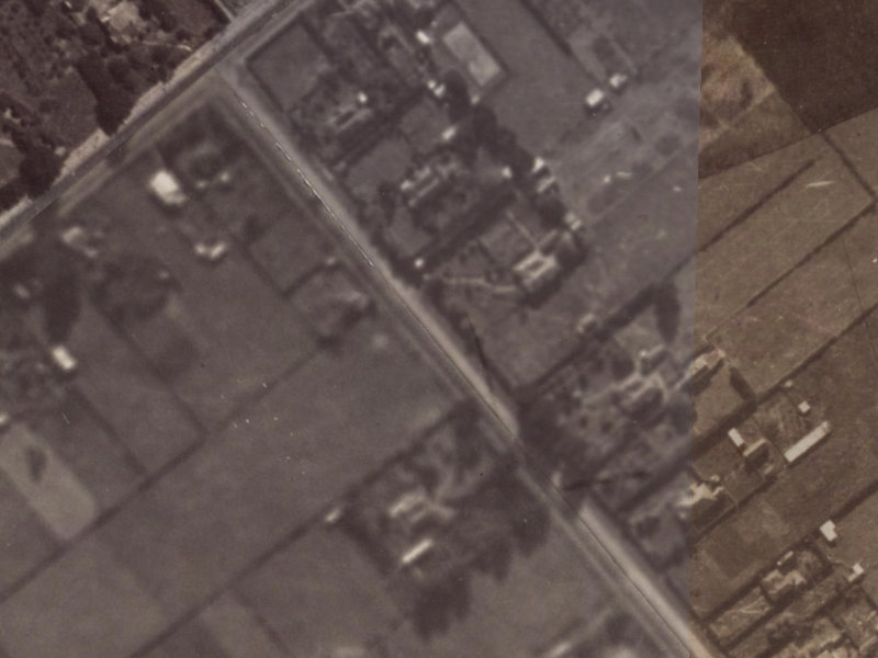 23A Tankerville Road from the air, 1925-1929