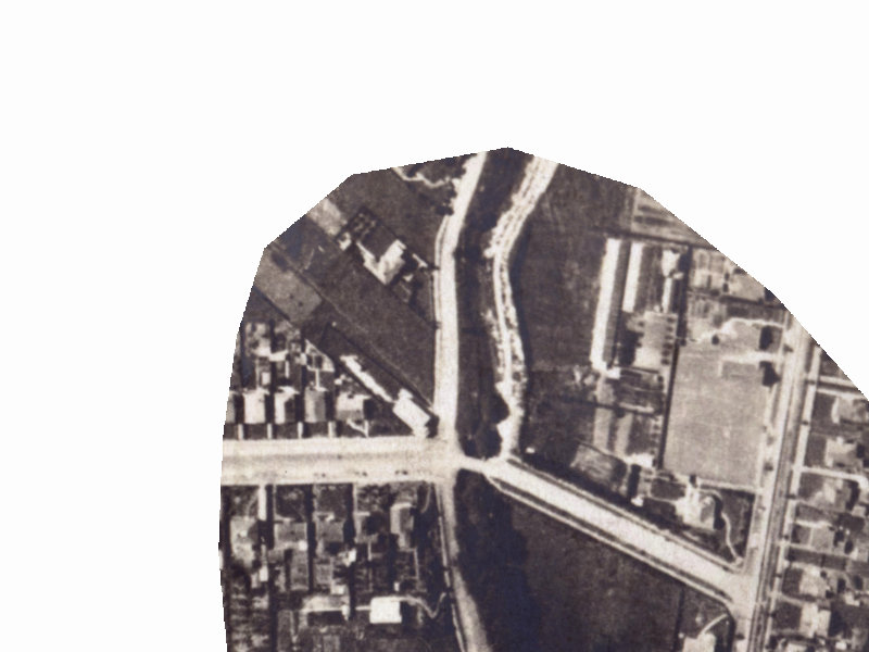 287 Eastern Terrace from the air, 1925-1929