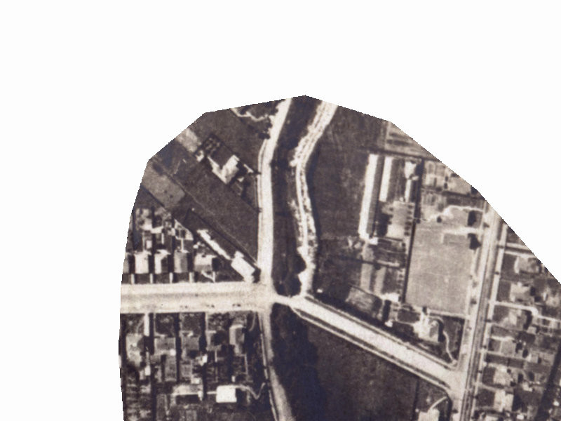 279-291 Eastern Terrace from the air, 1925-1929