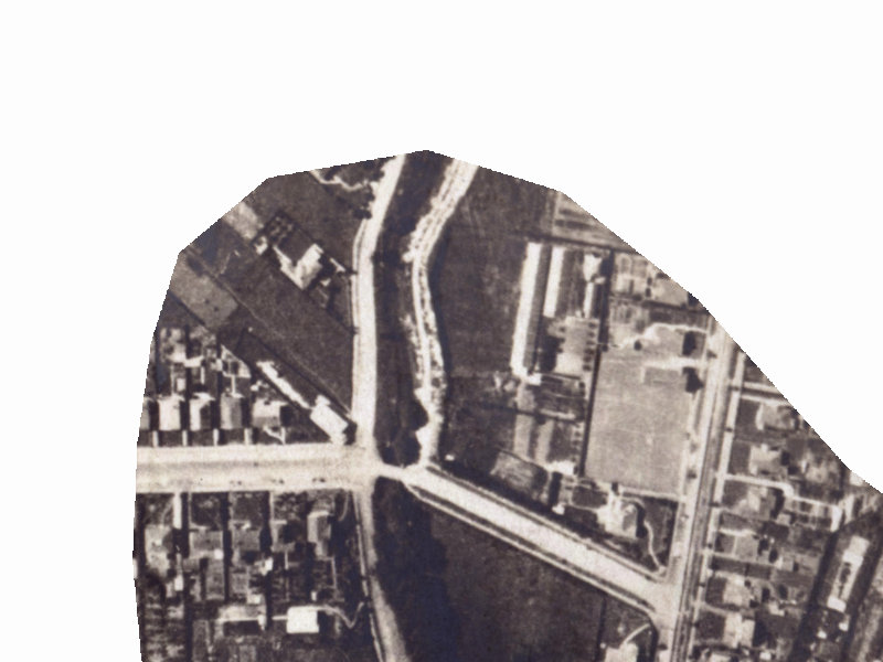 10 Riverlaw Terrace from the air, 1925-1929