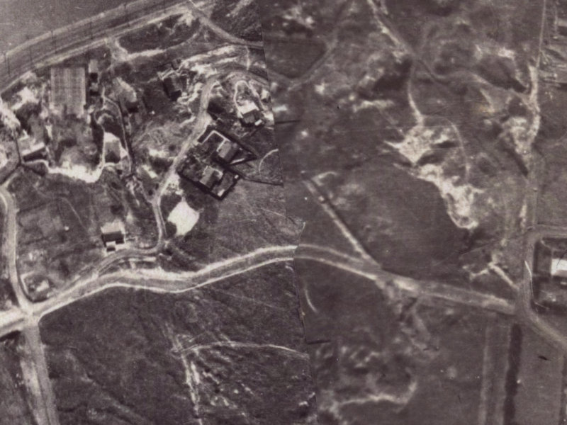 45 St Andrews Hill Road from the air, 1925-1929