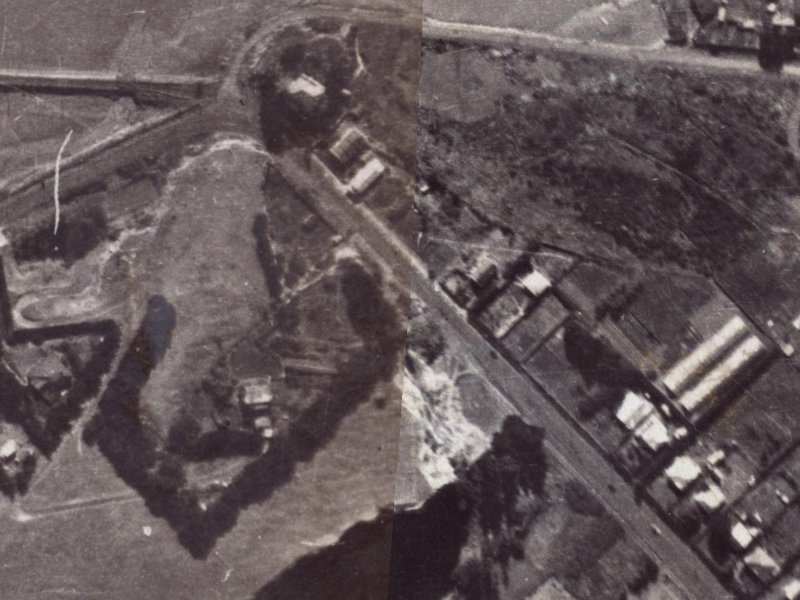 112 Main Road from the air, 1925-1929
