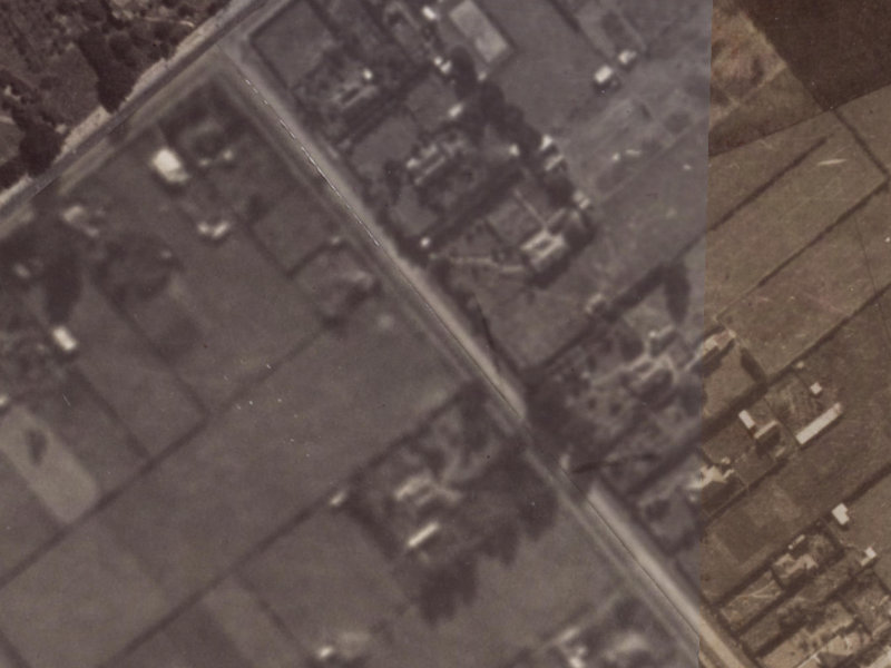 23 Tankerville Road from the air, 1925-1929