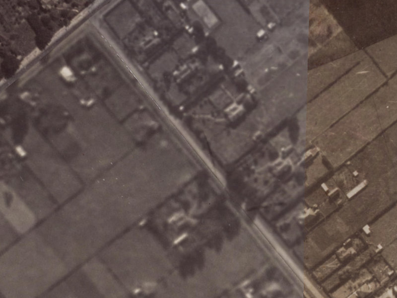 23B Tankerville Road from the air, 1925-1929