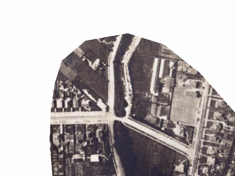 285 Eastern Terrace from the air, 1925-1929