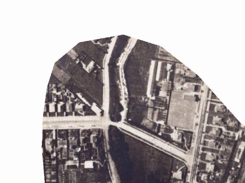 6 Riverlaw Terrace from the air, 1925-1929
