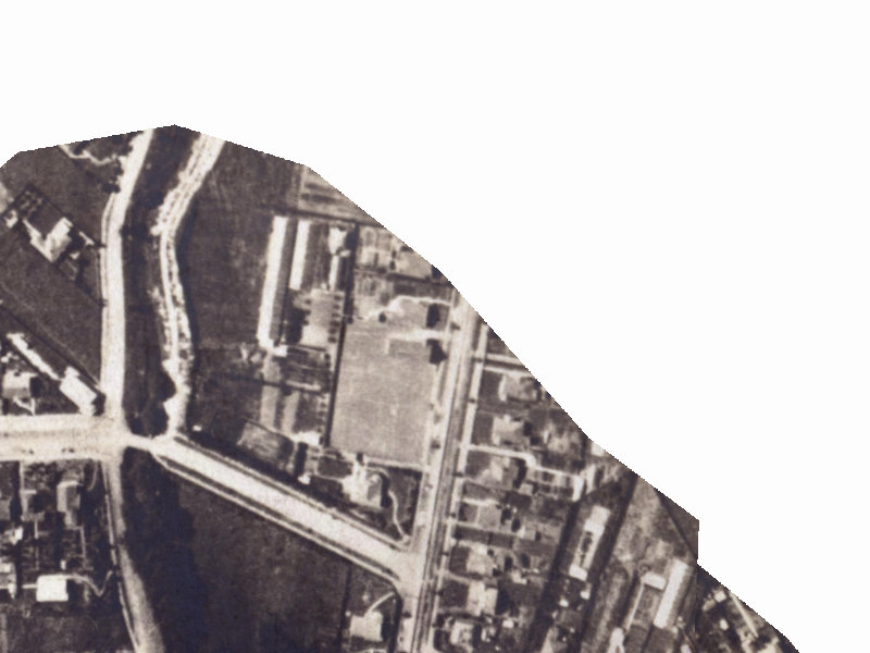 51 Saint Martins Road from the air, 1925-1929