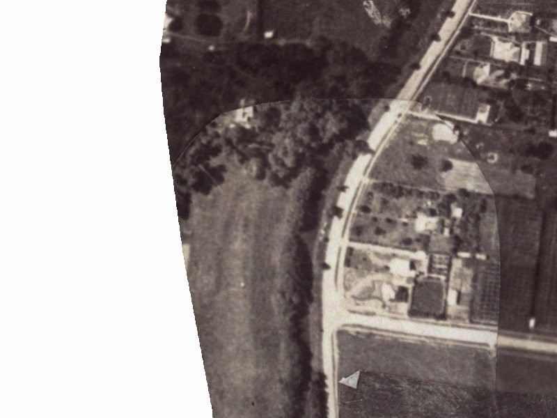 38 Aynsley Terrace from the air, 1925-1929