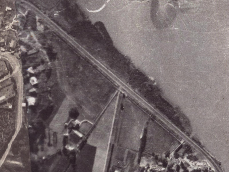 38 McCormacks Bay Road from the air, 1925-1929