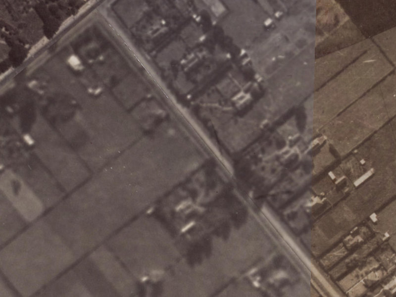 26 Tankerville Road from the air, 1925-1929