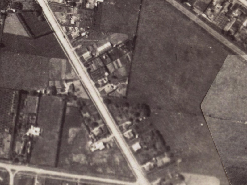 227 Opawa Road from the air, 1925-1929