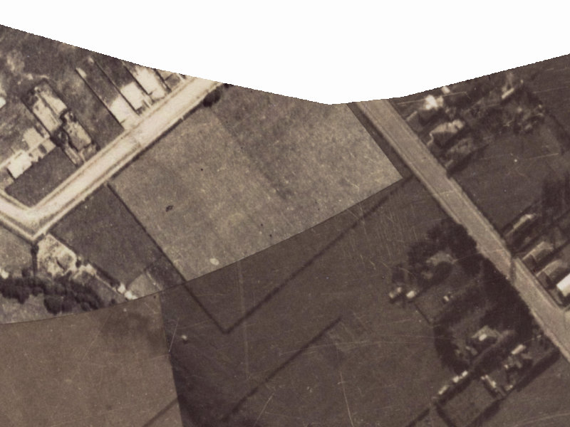 Gleig Place from the air, 1925-1929