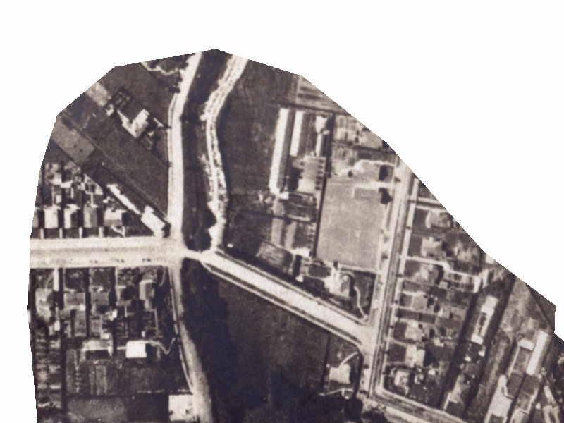 Eastern Terrace from the air, 1925-1929