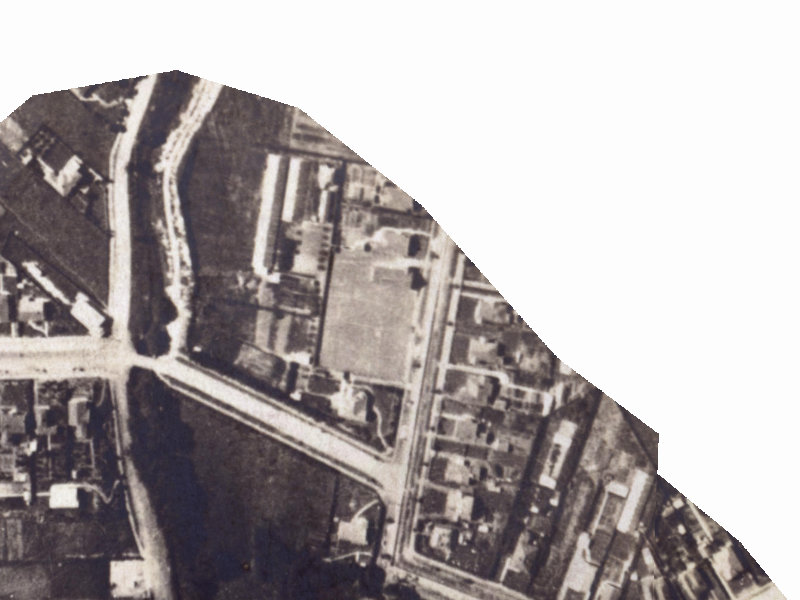 43 St Martins Road from the air, 1925-1929