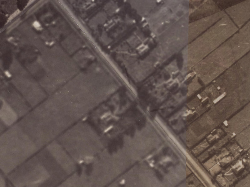 34 Tankerville Road from the air, 1925-1929
