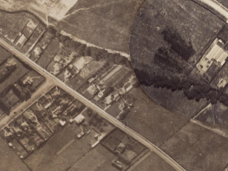 75 Hoon Hay Road from the air, 1925-1929