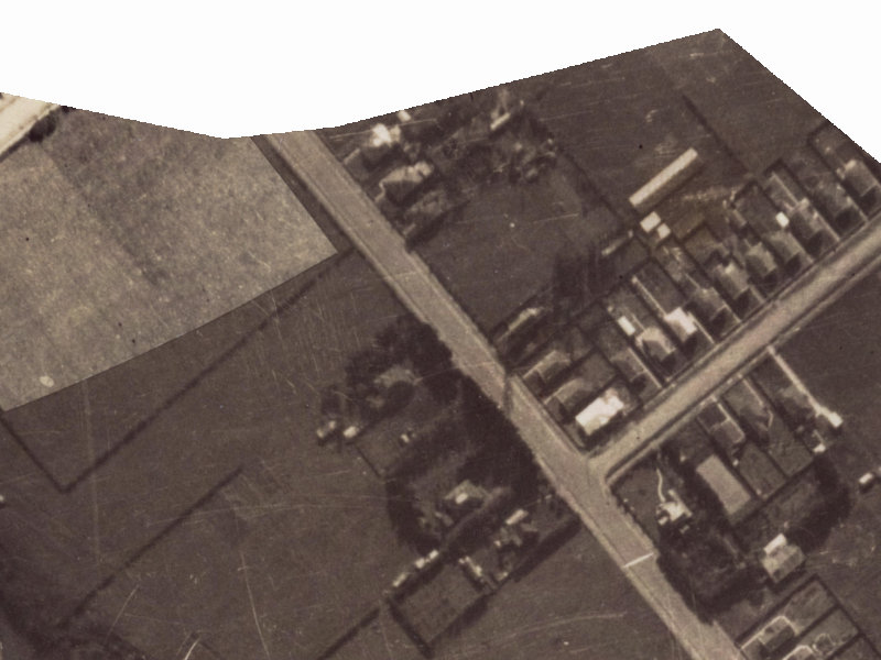 201 Lyttelton Street from the air, 1925-1929
