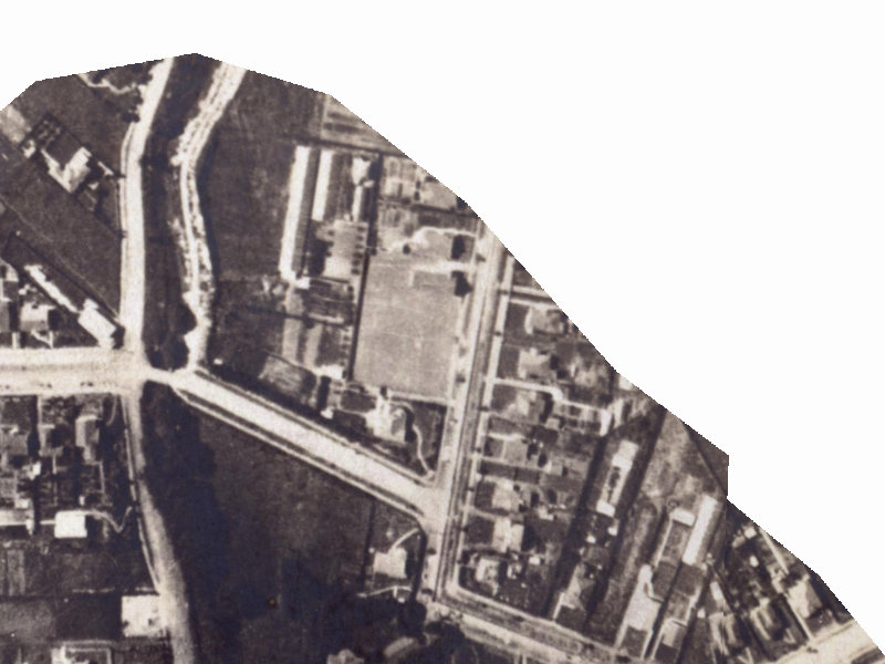 43 Saint Martins Road from the air, 1925-1929