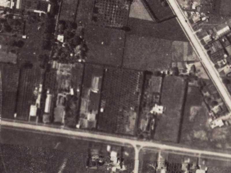 61A Grange Street from the air, 1925-1929