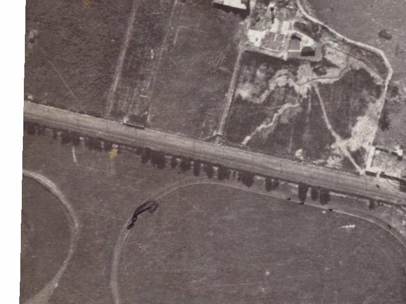 1045 Ferry Road from the air, 1925-1929