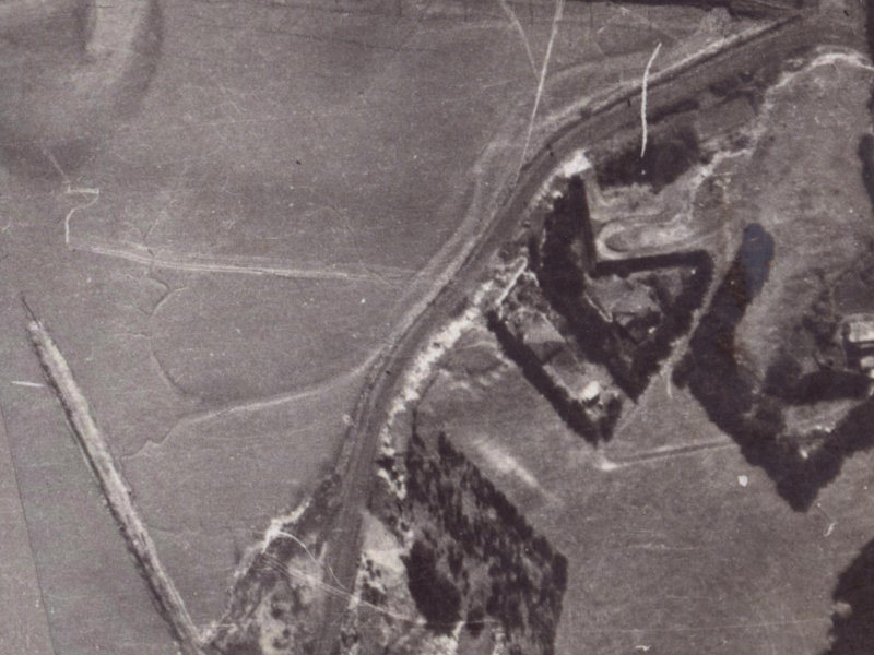 142–154 McCormacks Bay Road from the air, 1925-1929