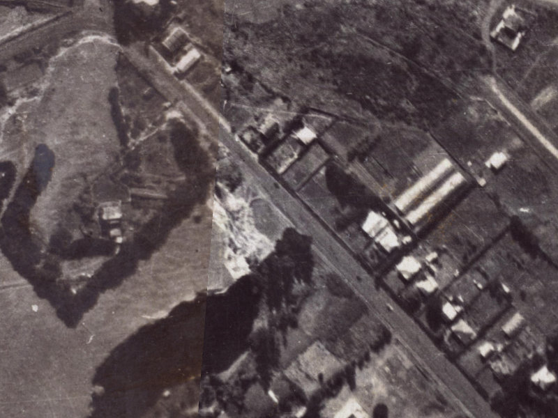 116 Main Road from the air, 1925-1929