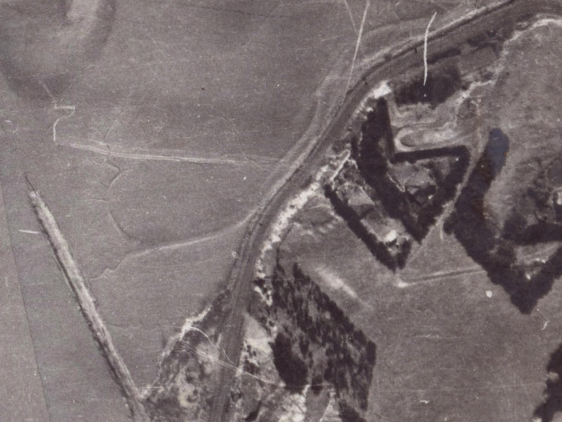 145 McCormacks Bay Road from the air, 1925-1929