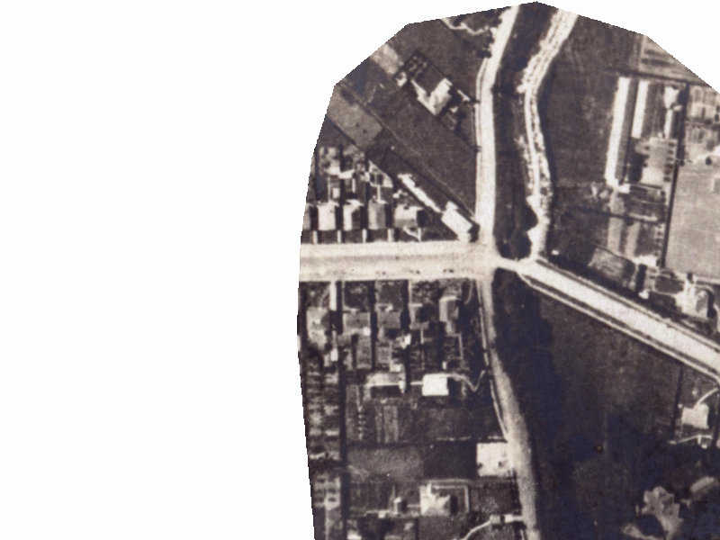 142 Tennyson Street from the air, 1925-1929