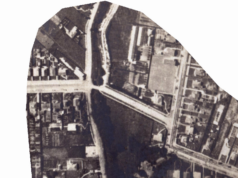 5 Burnbrae Street from the air, 1925-1929