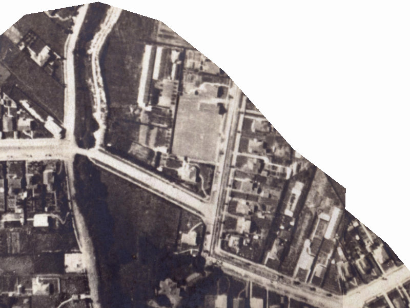 41 Saint Martins Road from the air, 1925-1929
